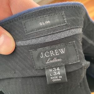 JCrew slacks / Dress Pants: Ludlow Slim 34x34 trim